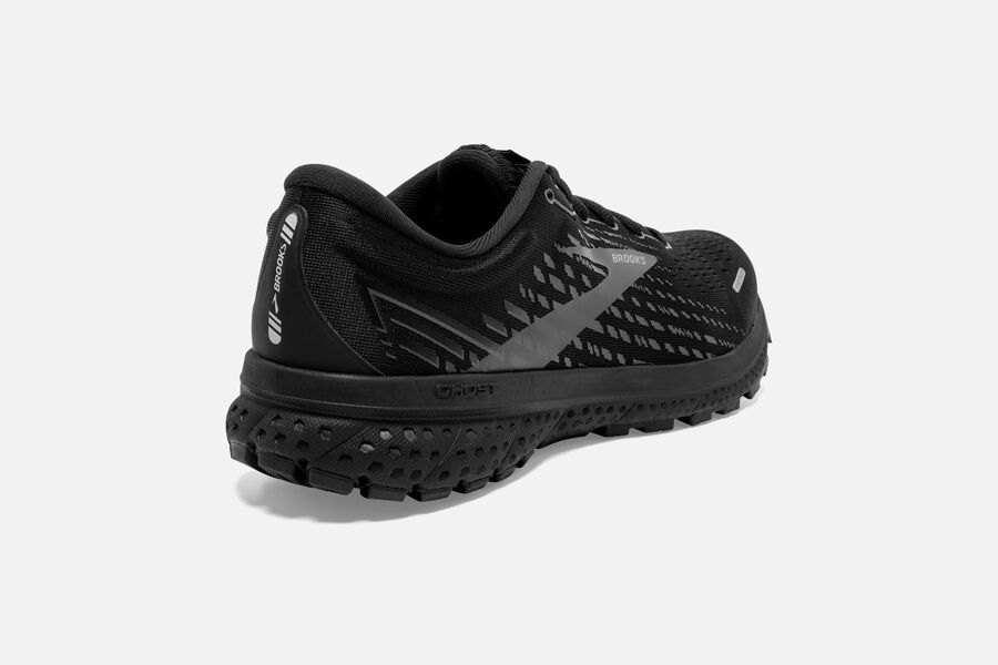 Brooks Ghost 13 Road Running Shoes - Mens - Black - LA5916083